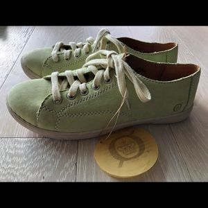 NWT Born Suede shoes Green